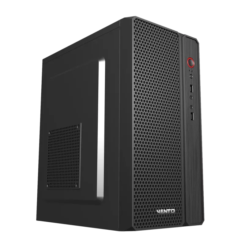 VENTO VS118S Mid Tower, 300W Siyah, ATX Kurumsal KASA