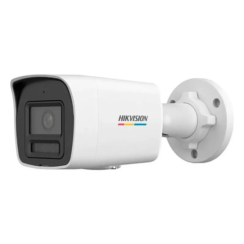 HIKVISION DS-2CD1047G2H-LIUF 4Mpix, 2,8mm Lens, H265+, 30Mt Gece Görüşü,Color Vu Lite, Full Time Color, Dahili Mikrofon, Metal Kasa Bullet IP Kamera