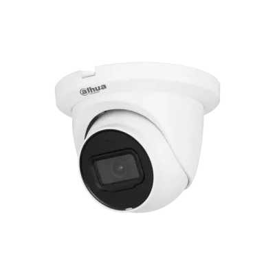 DAHUA IPC-HDW2241TM-S-0280, 2Mpix, 2,8mm Lens, H265+, 30Mt Gece Görüşü, Starlight IP67, Mikrofonlu, PoE Dome IP Kamera