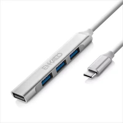 ENKADO EKD-TP50, Type-C to 3xUSB 2.0, 1xUSB 3.0, Metal, USB HUB