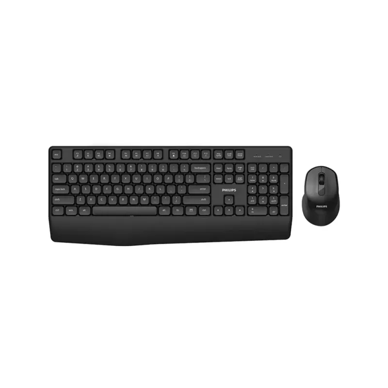 PHILIPS SPT6348B KABLOSUZ STANDART SİYAH Q KLAVYE+MOUSE