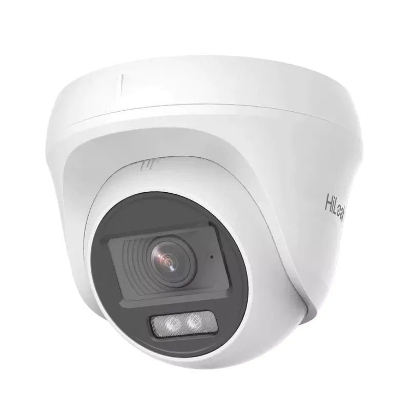 HILOOK THC-T127-LPS, 2Mpix, 2.8mm Lens, 20Mt Gece Görüşü, Dual Light, Dahili Mikrofon, Dome Kamera