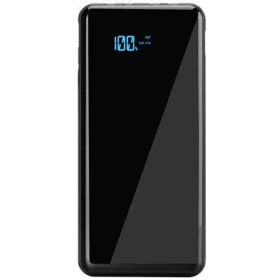 S-LINK IP-G13K, Siyah, 10.000mAh, 1xUSB, 1xMicro USB, 4in1 Kablolu (Type-C, Lightning, Micro ve USB), LCD Göstergeli, PowerBank