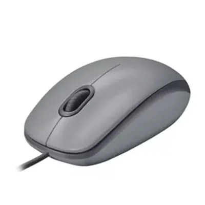 LOGITECH 910-006760, M110 Gri, USB Kablolu, 1000dpi, Optik, 3 Tuşlu, Sessiz Mouse
