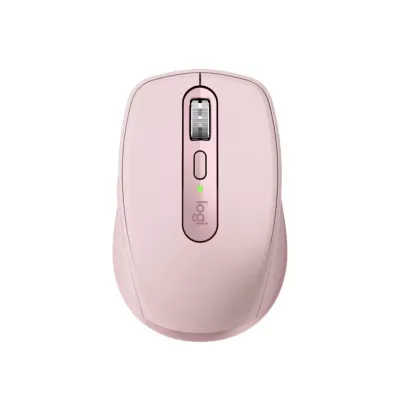LOGITECH 910-006931, MX Anywhere 3S, Rose, Bluetooth, 8000dpi, Lazer, 6 Tuşlu, USB-C den şarj edilebilir, Mouse