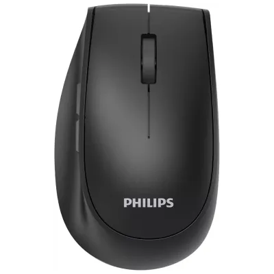 PHILIPS SPK7627B, Siyah, USB Nano 2,4Gh ve Bluetooth Kablosuz, 1600dpi, Optic, 5 Tuşlu, Şarj Edilebilir, Mouse