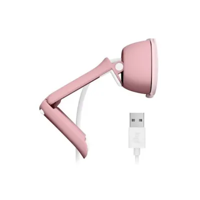 LOGITECH BRIO 100 1080p Dahili Mikrofonlu Webcam Pembe 960-001623