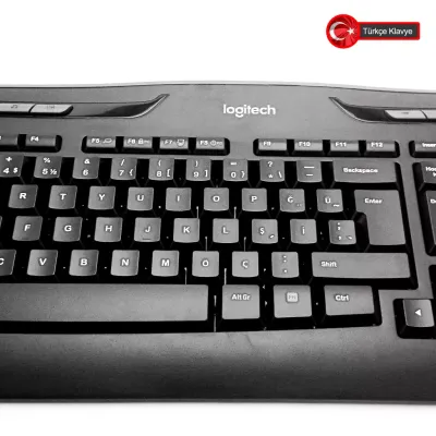 LOGITECH MK330 Kablosuz Q Trk Siyah Klavye - Mouse Set (920-003988)