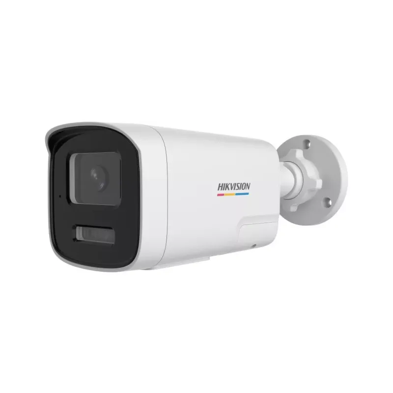 HIKVISION DS-2CD1T47G2H-LIUF/SL 4Mpix, 2,8mm  Lens, H265+,50Mt Gece Görüşü, Colorvu, SD Kart,Dahili Mikrofon, PoE, Bullet IP Kamera