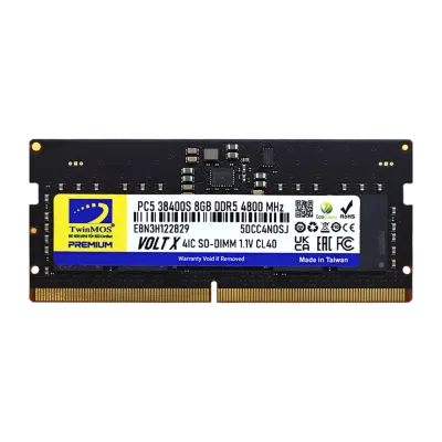 TWINMOS 8GB DDR5 4800MHZ NOTEBOOK RAM TMD58GB4800S40